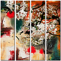 Tableau  4 panneaux