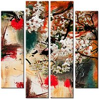 Tableau  4 panneaux