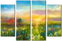 Tableau  4 panneaux