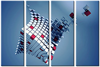 Tableau  4 panneaux