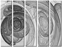 Tableau  5 panneaux