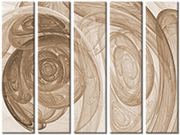 Tableau  5 panneaux