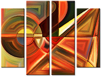 Tableau  4 panneaux