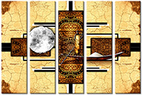 Tableau  5 panneaux