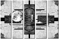 Tableau  5 panneaux