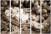 Tableau  5 panneaux