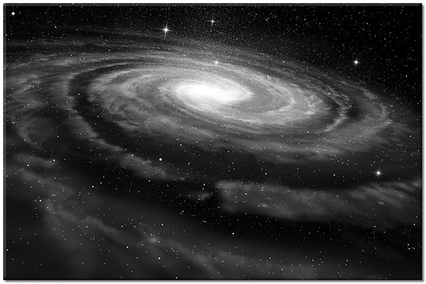 tableau sur toile, astronomie, blanc, bleu, divers, etoiles, galaxies, multicolore, noir, orange, rose, rouge, spirale, univers, violet