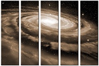 Tableau  5 panneaux