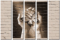Tableau  5 panneaux