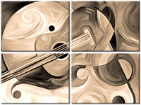 Tableau  4 panneaux