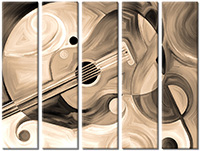 Tableau  5 panneaux