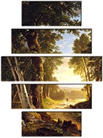 Tableau  5 panneaux