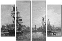 Tableau  4 panneaux