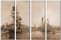 Tableau  4 panneaux