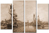 Tableau  4 panneaux