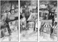 Tableau  3 panneaux