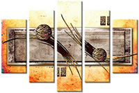 Tableau  5 panneaux
