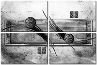 Tableau  4 panneaux