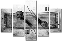 Tableau  5 panneaux
