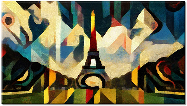 tableau sur toile, beige, bleu, jaune, multicolore, peintures, peintures-abstraites, rouge, vert