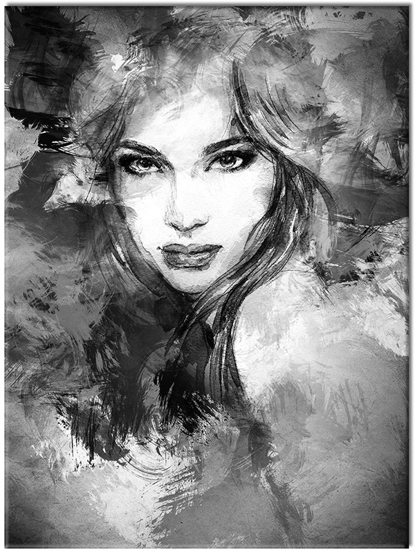 tableau sur toile, abstrait-fantaisie, art, art-contemporain, beige, femmes, marron, peintures, peintures-personnages, portraits, rose, violet, yeux