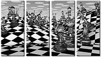 Tableau  4 panneaux