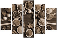 Tableau  5 panneaux