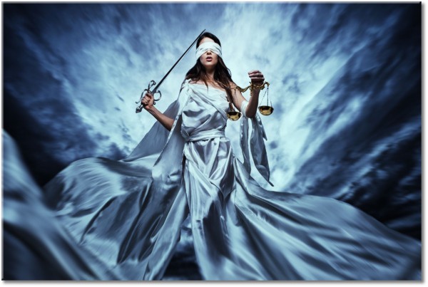tableau sur toile, autres, divers, juridique, justice, mythologie