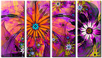 Tableau  4 panneaux