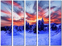 Tableau  5 panneaux