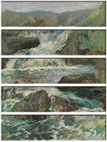 Tableau  5 panneaux