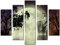 Tableau  5 panneaux