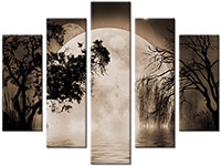 Tableau  5 panneaux