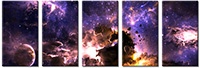 Tableau  5 panneaux