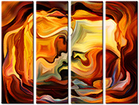 Tableau  4 panneaux