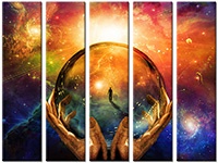 Tableau  5 panneaux