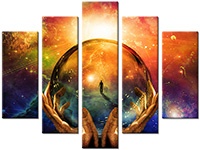 Tableau  5 panneaux