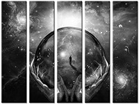 Tableau  5 panneaux