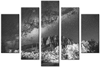 Tableau  5 panneaux