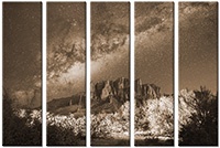 Tableau  5 panneaux