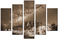 Tableau  5 panneaux