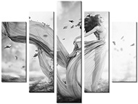 Tableau  5 panneaux