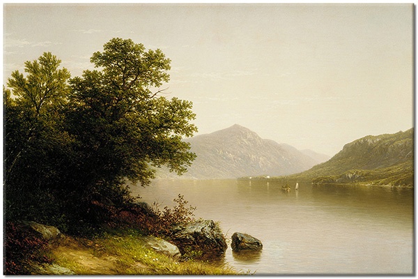 tableau sur toile, autres-paysages, beige, paysages, paysages-urbains-ruraux, peintures, peintures-paysages, vert