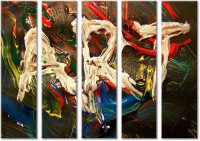 Tableau  5 panneaux