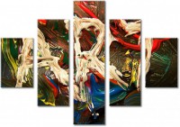 Tableau  5 panneaux