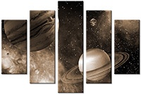 Tableau  5 panneaux