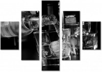 Tableau  5 panneaux