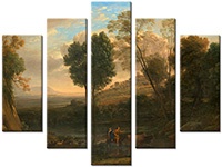 Tableau  5 panneaux