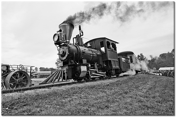 tableau sur toile, divers, gris, locomotives, noir, noir-et-blanc, trains, vintage, voitures-trains-navires-avions