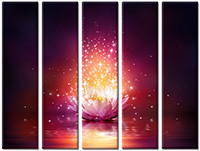 Tableau  5 panneaux